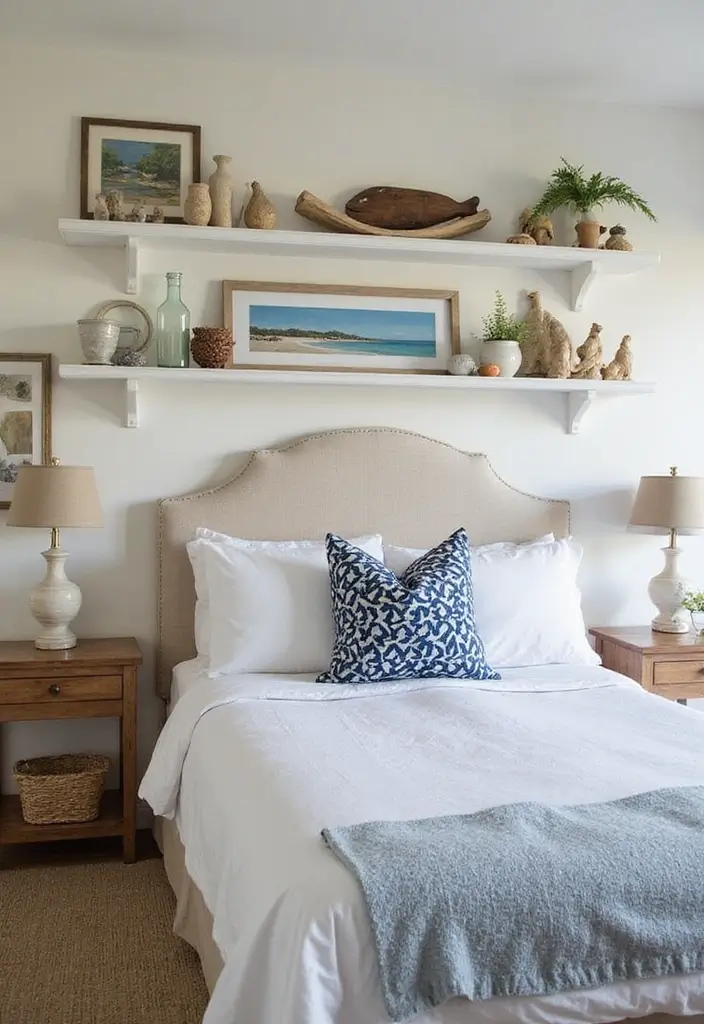25 Coastal Guest Room Ideas That Feel Fresh and Airy - 19. Incorporate Local Finds