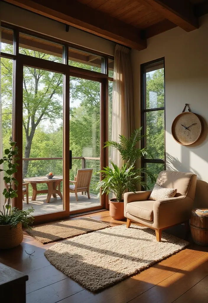 25 Guest Room Combo Ideas That Make the Space Multifunctional - 20. Outdoor-Inspired Spaces