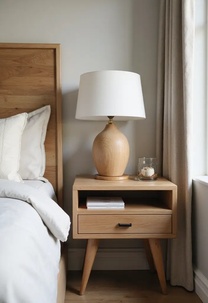 25 Guest Room Combo Ideas That Make the Space Multifunctional - 23. Stylish Bedside Tables