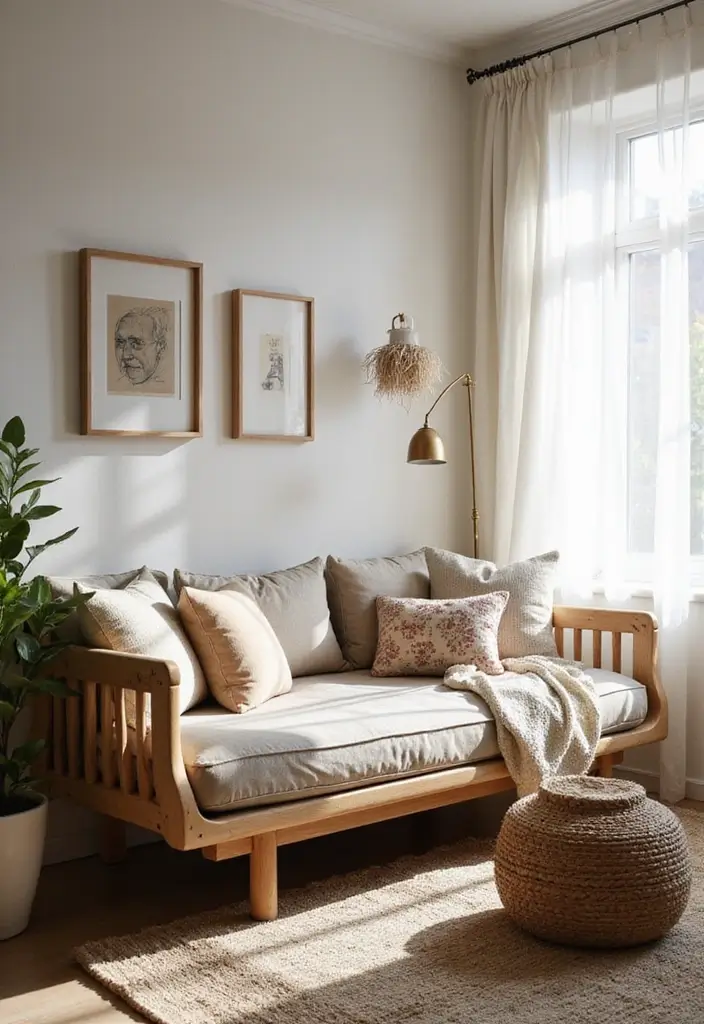 25 Guest Room Combo Ideas That Make the Space Multifunctional - 9. Daybed Delight