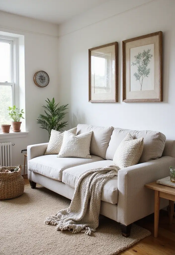 25 Guest Rooms with Sofa Beds That Look Stylish and Comfy - 14. Farmhouse Chic