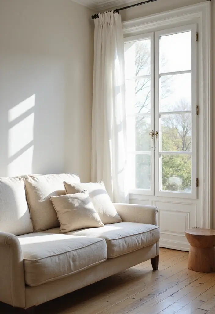 25 Guest Rooms with Sofa Beds That Look Stylish and Comfy - 17. Natural Light Oasis