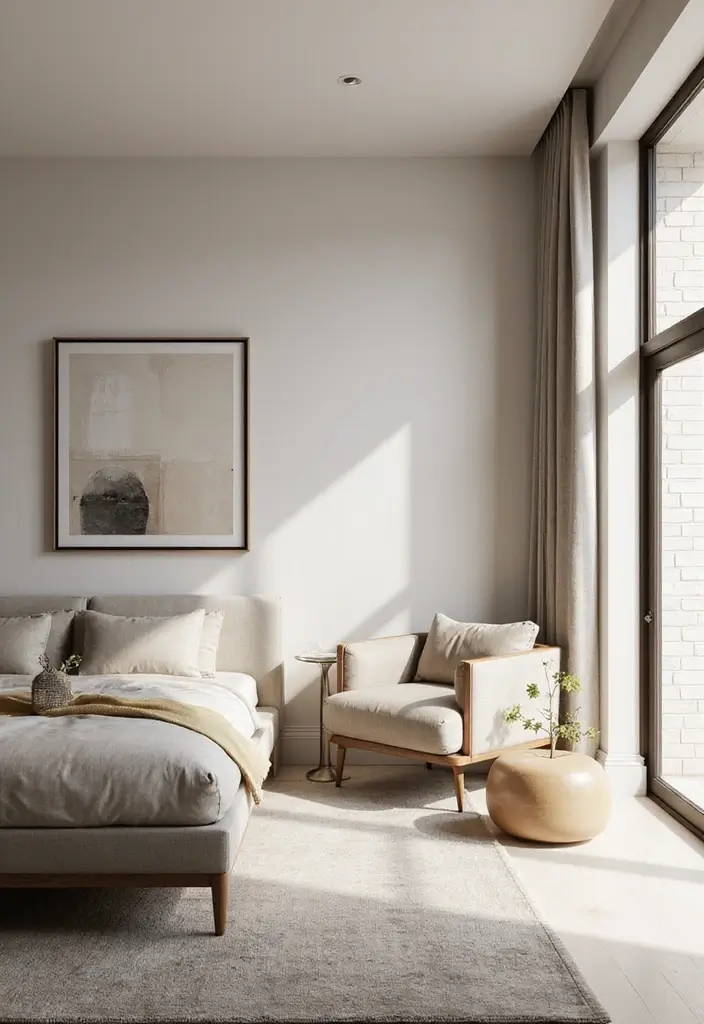 25 Luxury Guest Room Designs That Feel Like a Hotel 1 25 Luxury Guest Room Designs That Feel Like a Hotel - 1. Chic Minimalism: Less is More