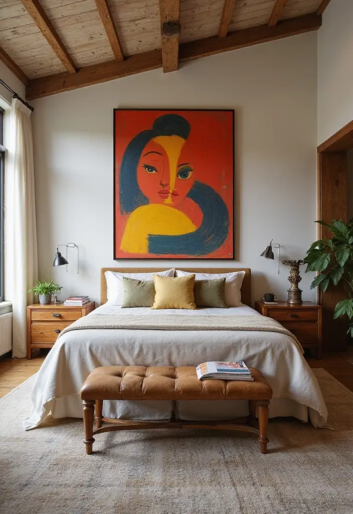 25 Luxury Guest Room Designs That Feel Like a Hotel 18 25 Luxury Guest Room Designs That Feel Like a Hotel - 18. Artistic Flair: Infuse Creativity