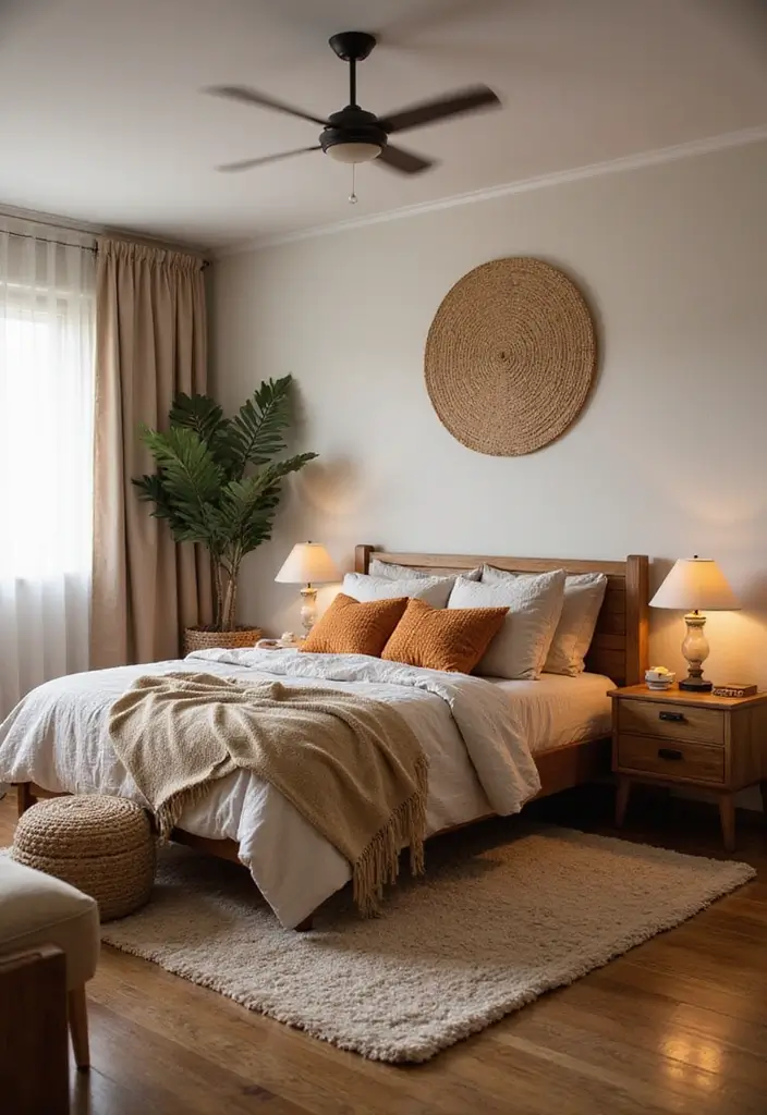 25 Luxury Guest Room Designs That Feel Like a Hotel 2 25 Luxury Guest Room Designs That Feel Like a Hotel - 2. Warm Earth Tones: Cozy Comfort
