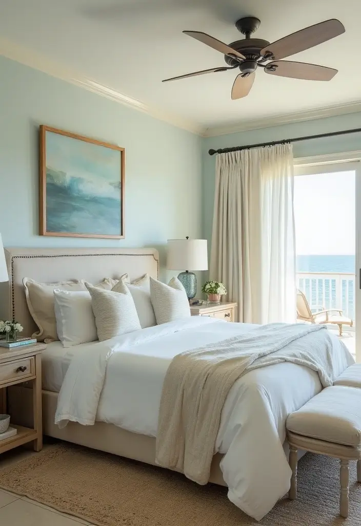 25 Luxury Guest Room Designs That Feel Like a Hotel 21 25 Luxury Guest Room Designs That Feel Like a Hotel - 22. Coastal Getaway: Breezy Vibes