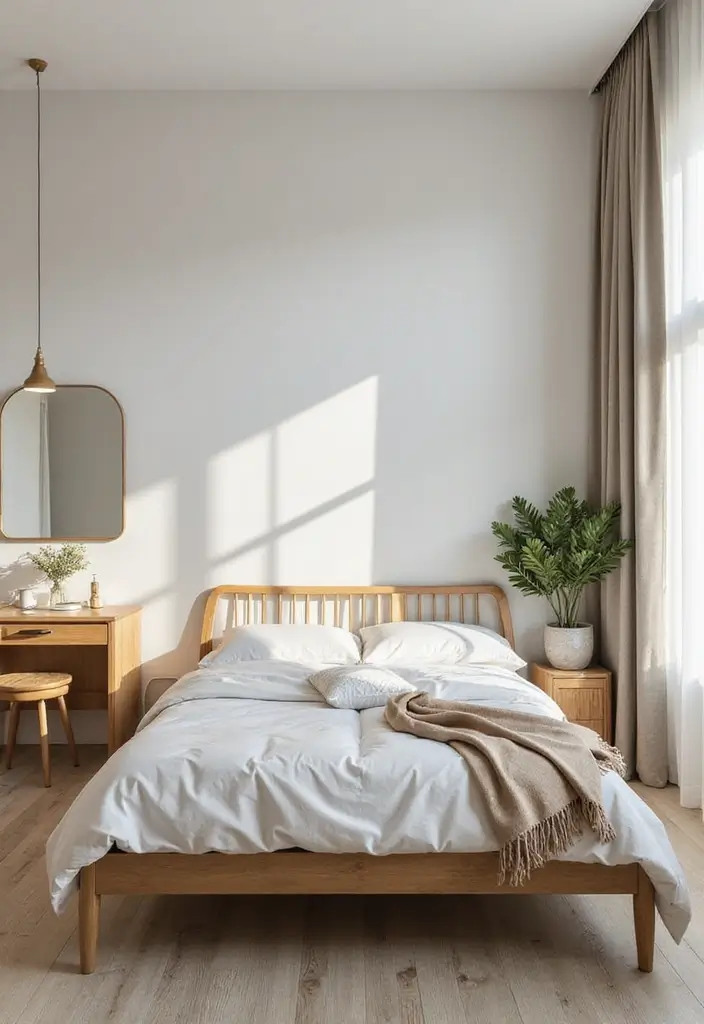 25 Minimalist Guest Room Ideas That Feel Calm and Clean - 19. Clear Open Spaces