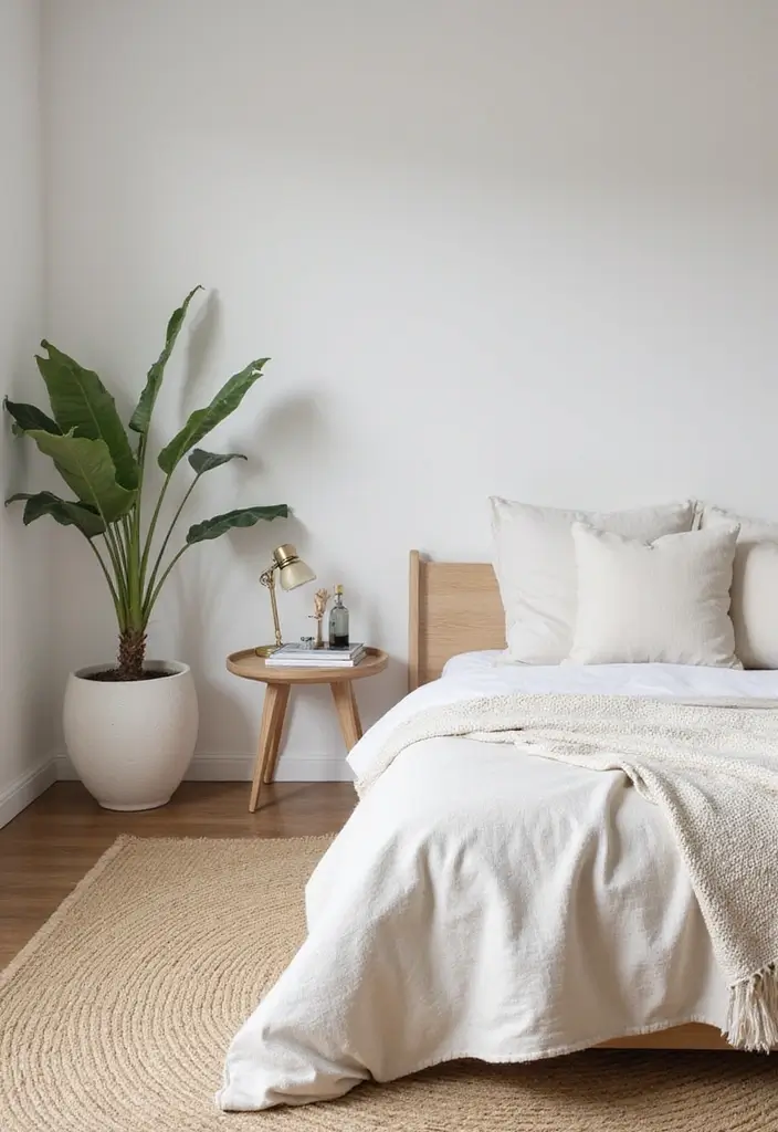 25 Minimalist Guest Room Ideas That Feel Calm and Clean - 20. Minimalist Rugs