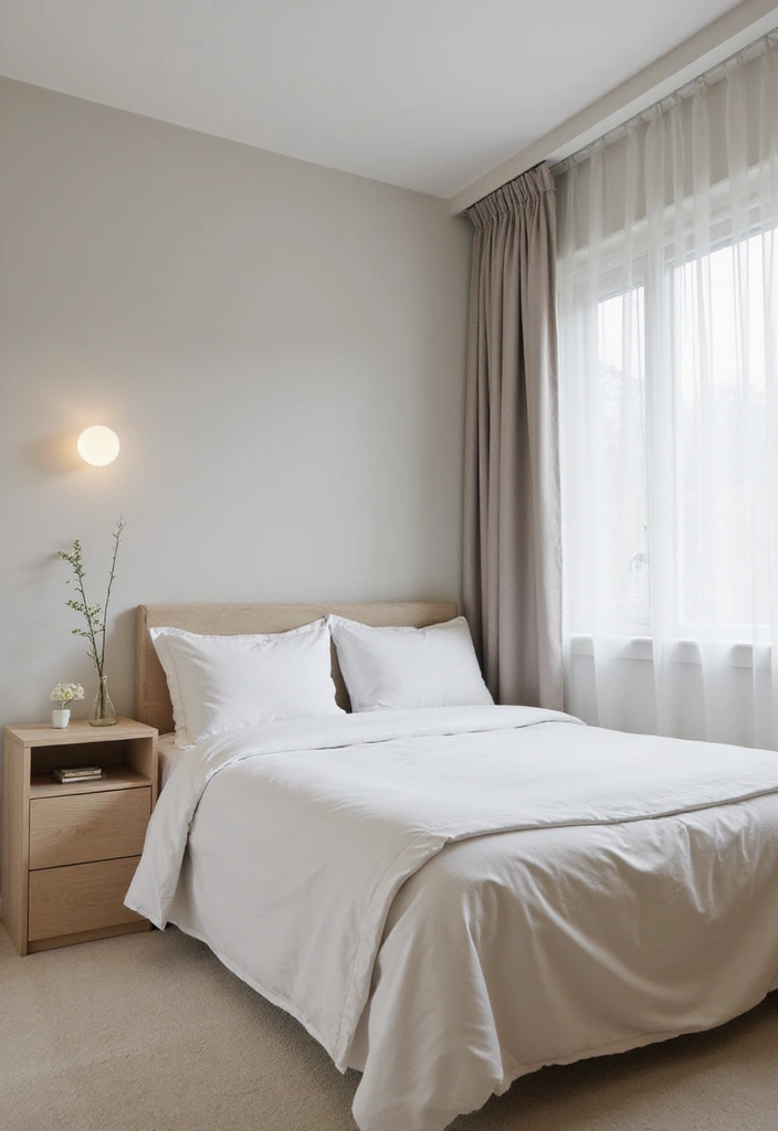 25 Minimalist Guest Room Ideas That Feel Calm and Clean - 3. Simple Furniture Choices