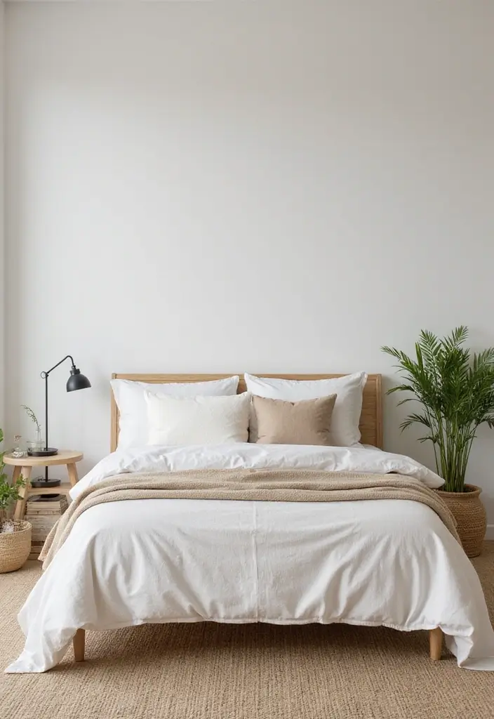 25 Minimalist Guest Room Ideas That Feel Calm and Clean - 4. Sustainable Textiles