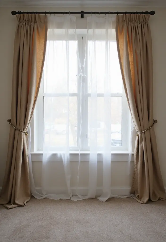 25 Simple Guest Room Designs That Guests Appreciate Most 12 25 Simple Guest Room Designs That Guests Appreciate Most - 12. Simple Window Treatments