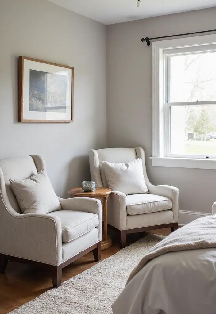 25 Simple Guest Room Designs That Guests Appreciate Most 25 25 Simple Guest Room Designs That Guests Appreciate Most - 25. Cozy Accent Chairs