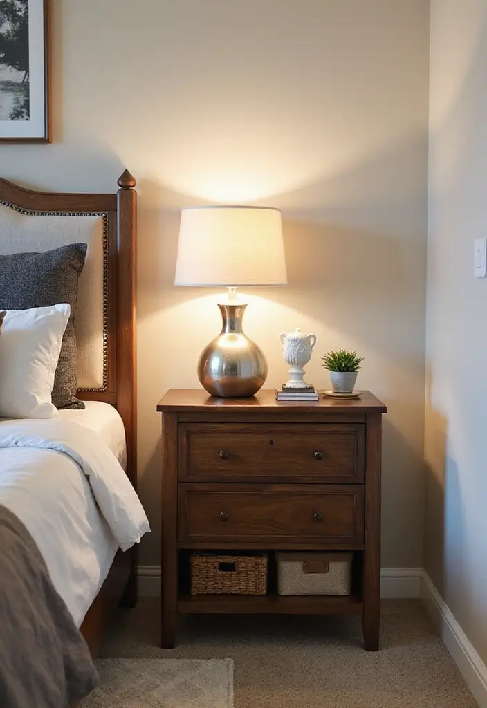 25 Tiny Guest Room Ideas That Maximize Every Inch - 24. Well-Organized Nightstands