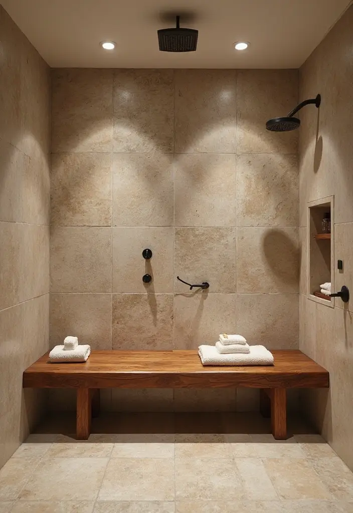 27 Guest Room Bathroom Ideas That Add Hotel-Like Luxury - 1. Spa-Inspired Rain Shower