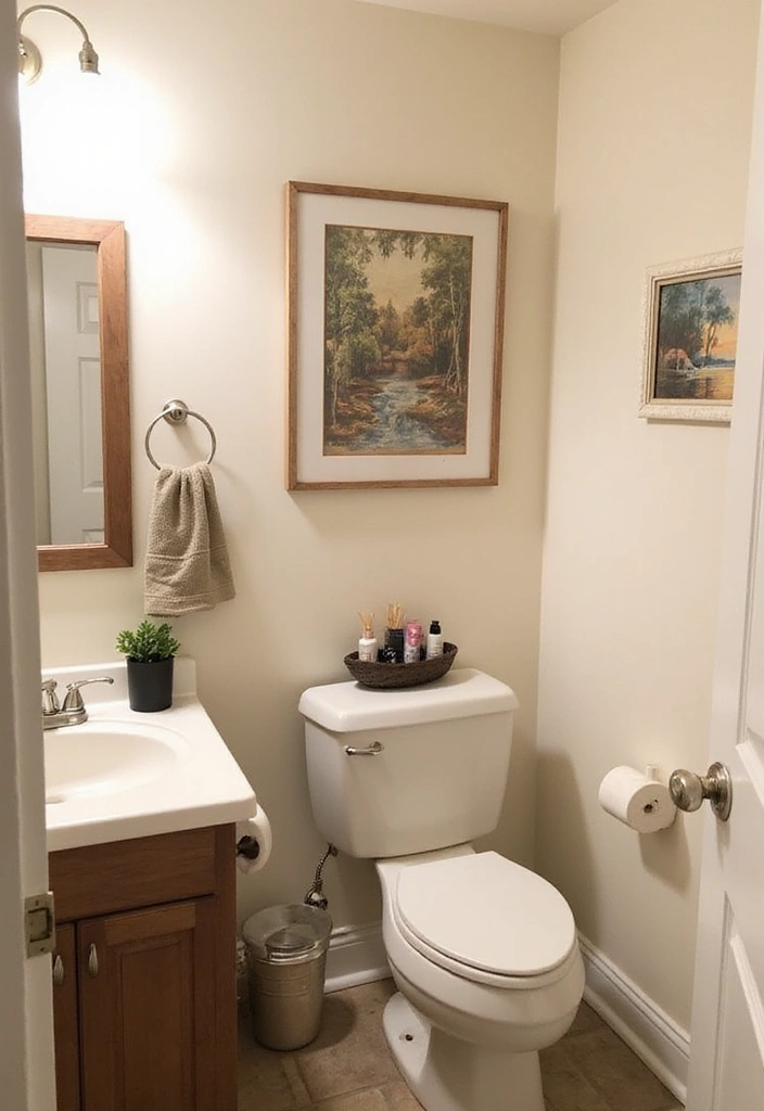 27 Guest Room Bathroom Ideas That Add Hotel-Like Luxury - 16. Personal Touches