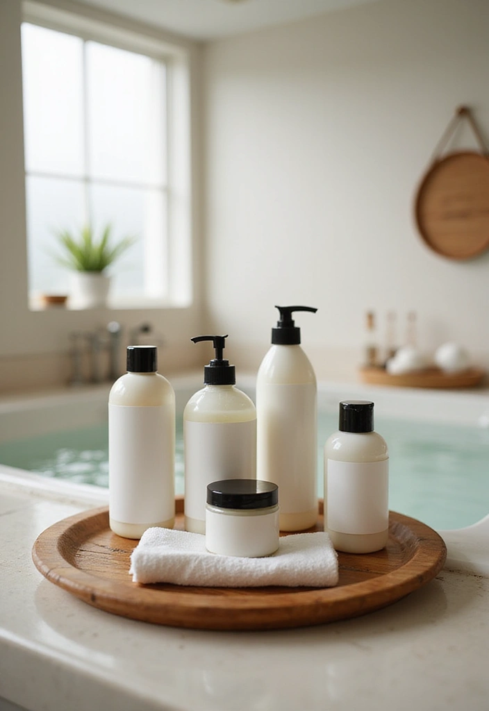 27 Guest Room Bathroom Ideas That Add Hotel-Like Luxury - 20. Relaxing Bath Products