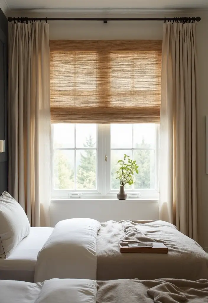 27 Guest Room Decor Ideas That Instantly Impress Visitors - 10. Stylish Window Treatments