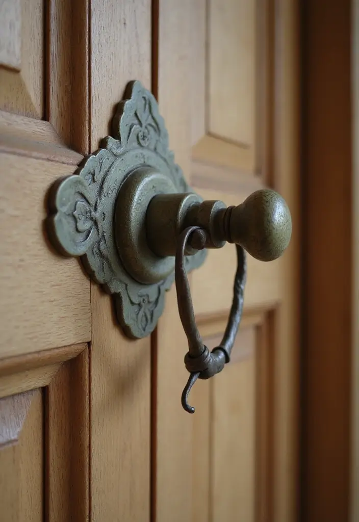27 Guest Room Decor Ideas That Instantly Impress Visitors - 13. Unique Door Knockers