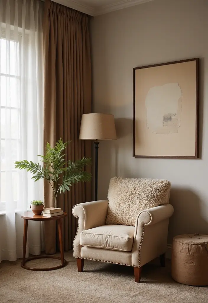 27 Guest Room Decor Ideas That Instantly Impress Visitors - 23. Cozy Nooks for Relaxation