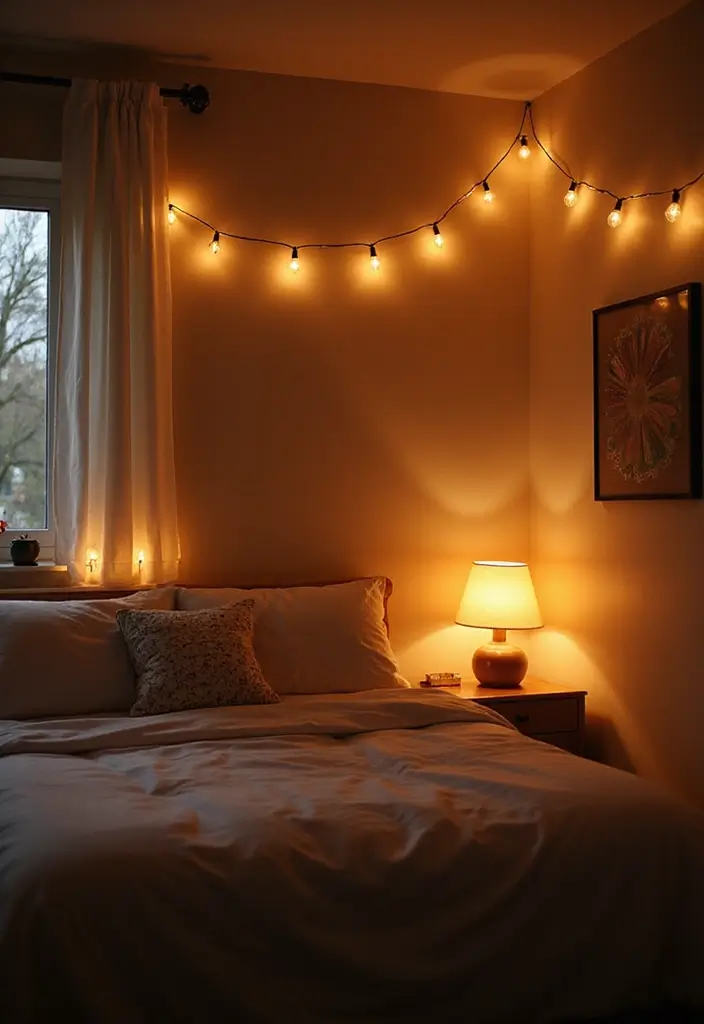 27 Guest Room Decor Ideas That Instantly Impress Visitors - 3. Cozy Lighting Options
