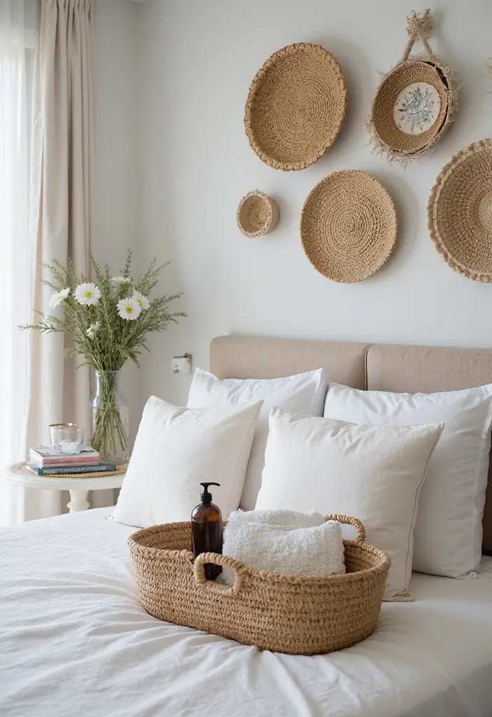 27 Guest Room Decor Ideas That Instantly Impress Visitors - 7. Eco-Friendly Guest Room Accessories
