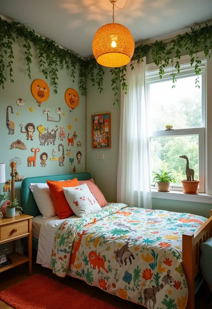 27 Guest Room Playroom Combo Designs That Work Brilliantly - 19. Fun Themed Decor
