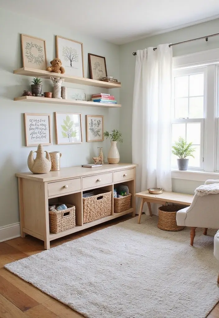 27 Guest Room Playroom Combo Designs That Work Brilliantly - 5. Smart Storage Solutions