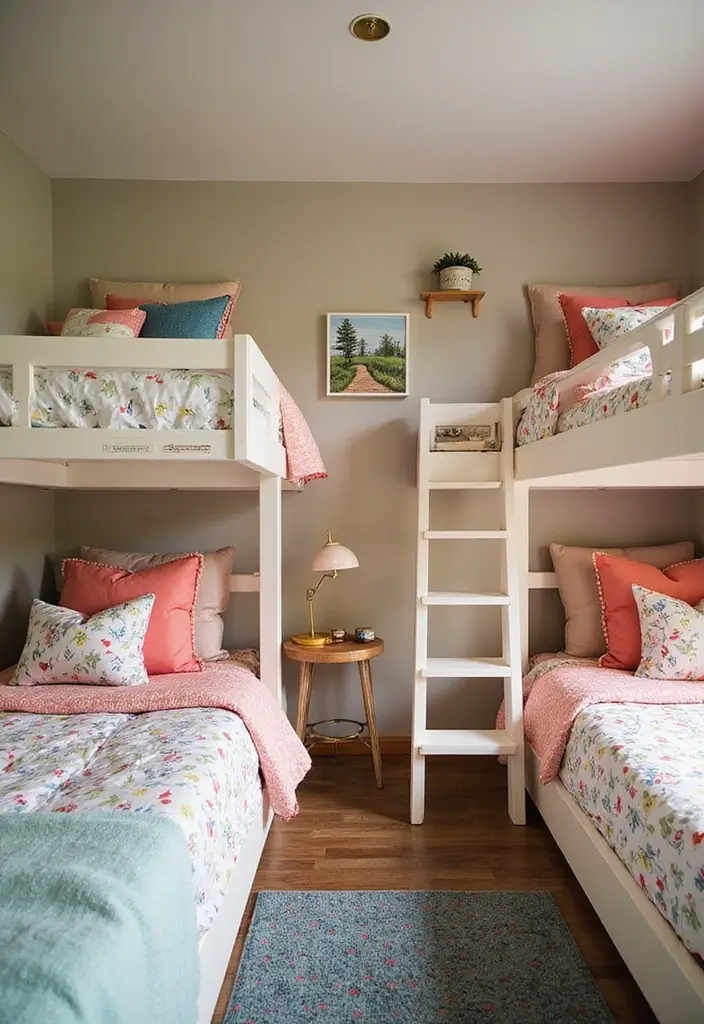 27 Guest Room Playroom Combo Designs That Work Brilliantly - 9. Stylish Bunk Beds