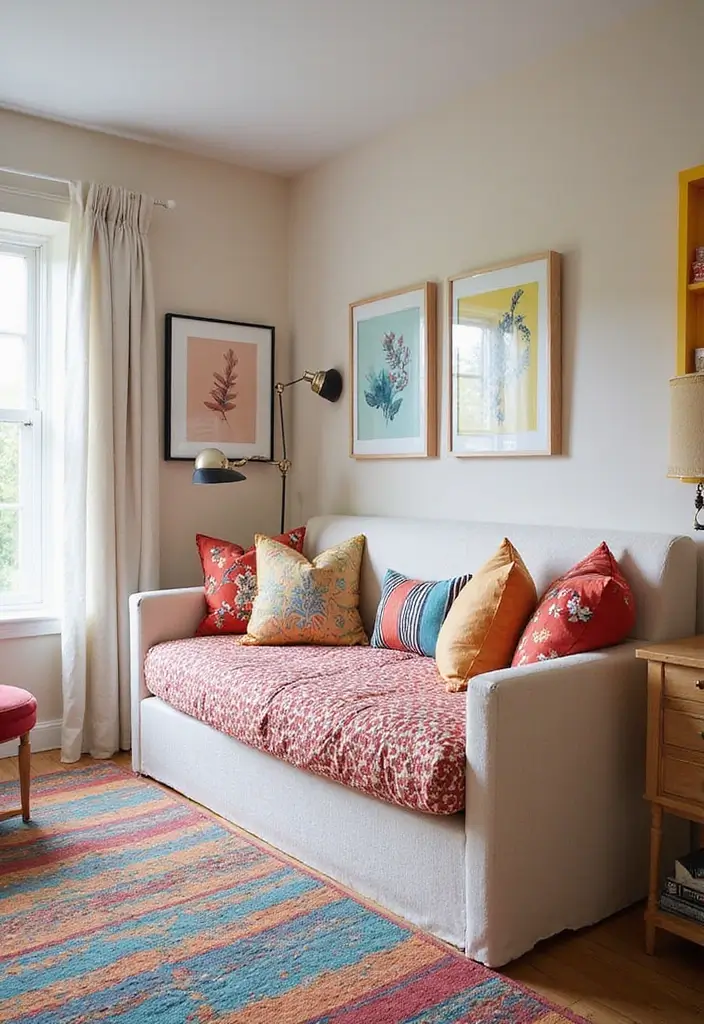27 Guest Rooms with Daybeds That Feel Inviting and Neat - 25. Inviting Terrazzo Daybed Room