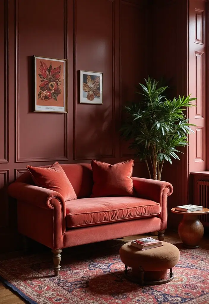 27 Guest Rooms with Daybeds That Feel Inviting and Neat - 26. Luxe Velvet Daybed Oasis