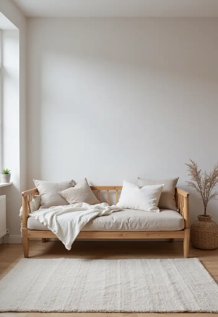 27 Guest Rooms with Daybeds That Feel Inviting and Neat - 7. Scandinavian Simplicity with Daybed