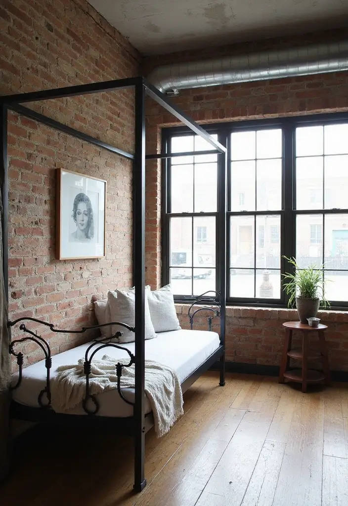 27 Guest Rooms with Daybeds That Feel Inviting and Neat - 8. Modern Industrial Charm with a Daybed