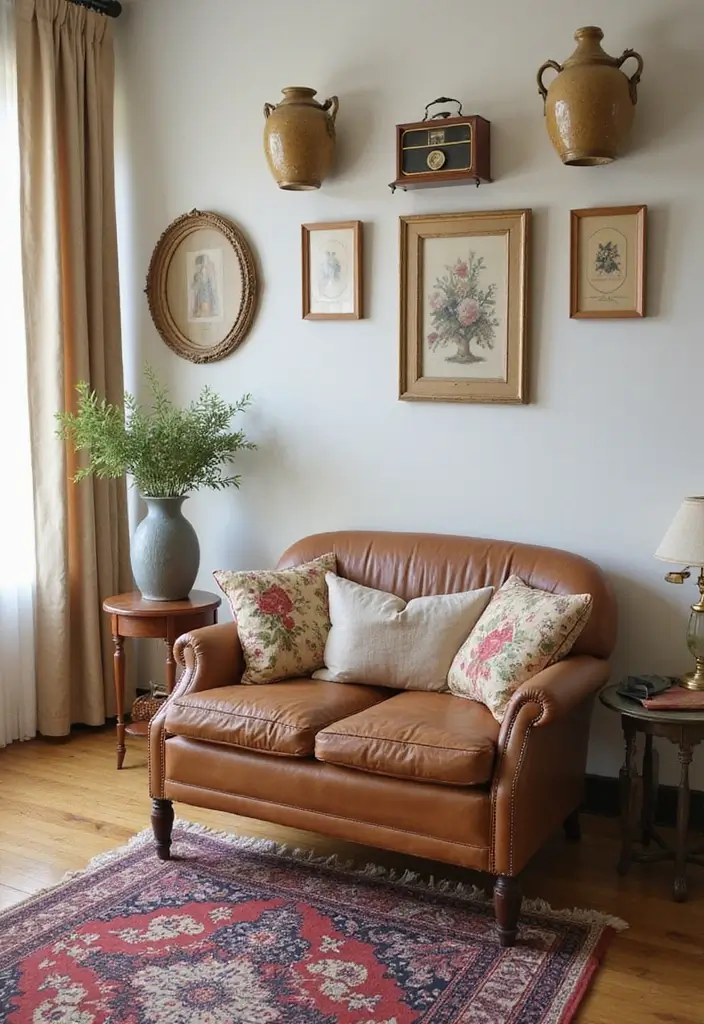 27 Mid-Century Modern Guest Room Ideas That Look Retro Chic - 7. Vintage Accessories