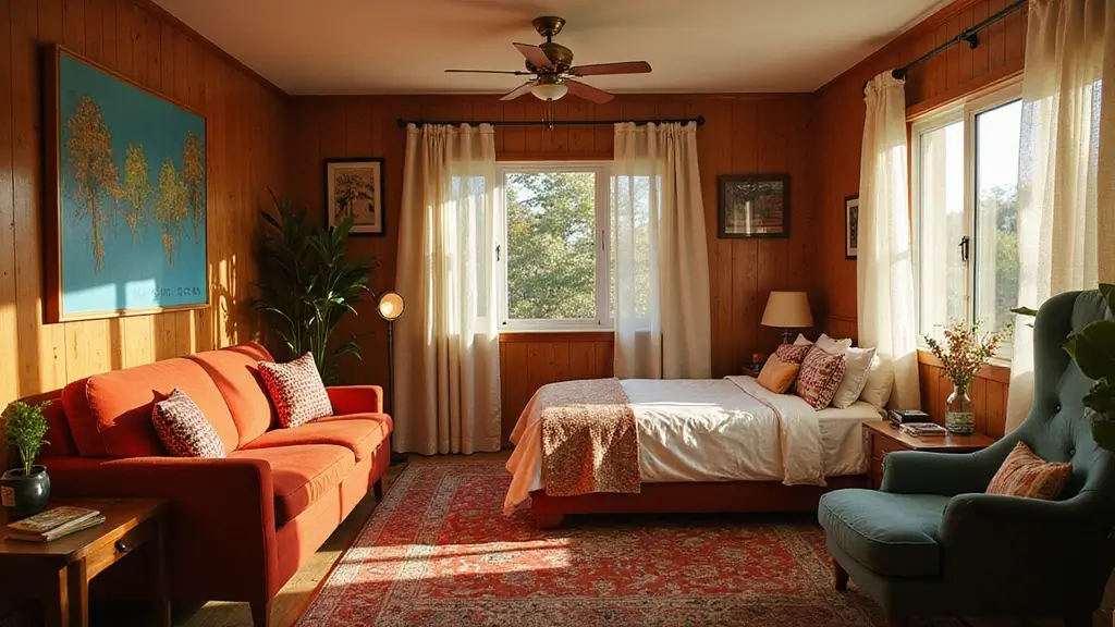 27 Mid-Century Modern Guest Room Ideas That Look Retro Chic