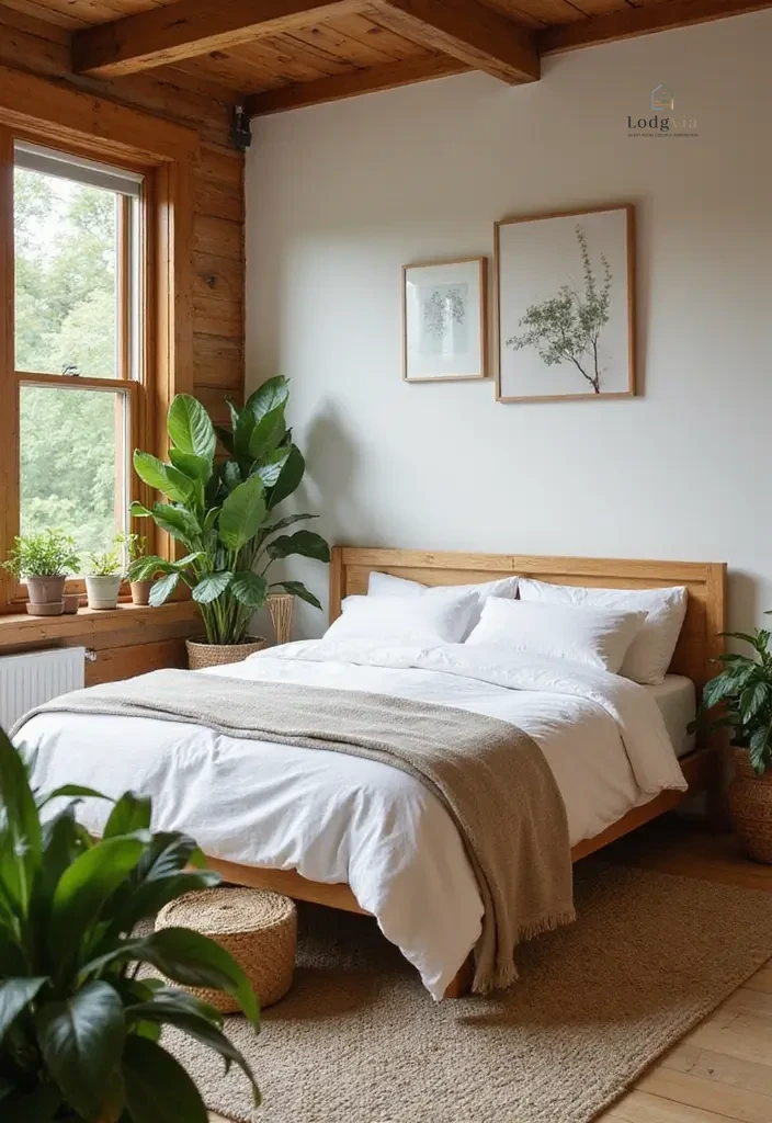 28 Family Guest Room Inspirations That Accommodate Everyone 11. Nature Inspired Decor