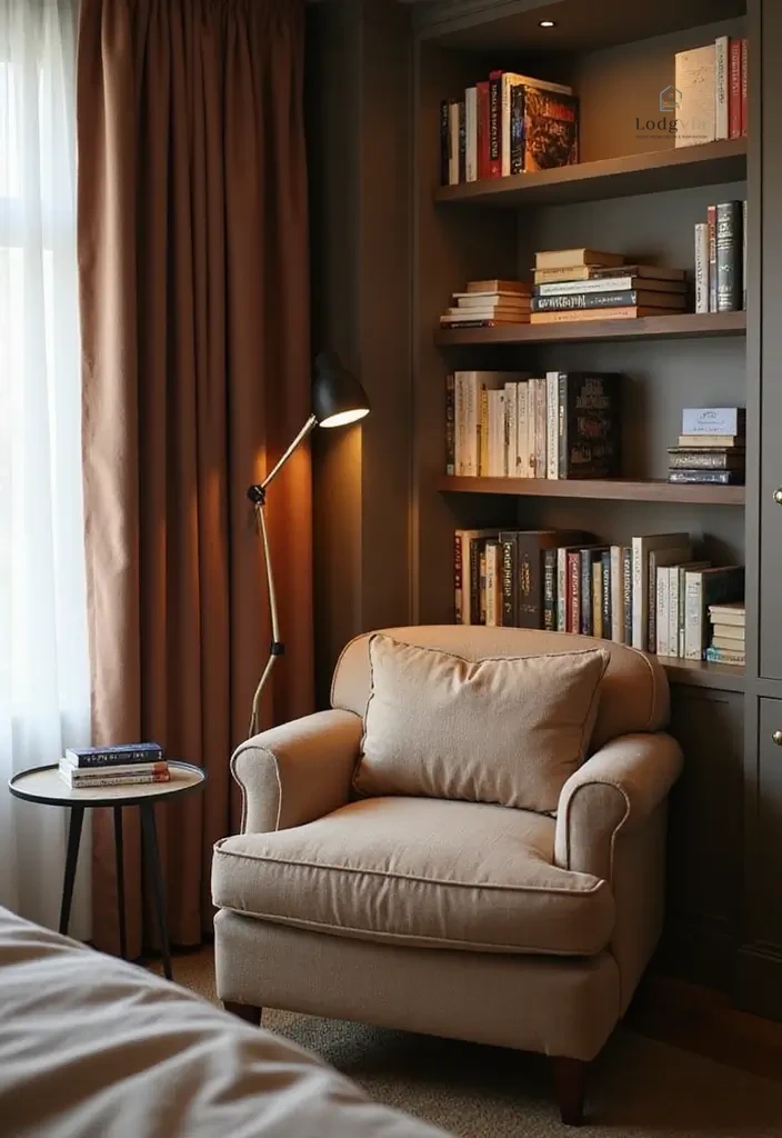 28 Family Guest Room Inspirations That Accommodate Everyone 7. A Cozy Reading Nook