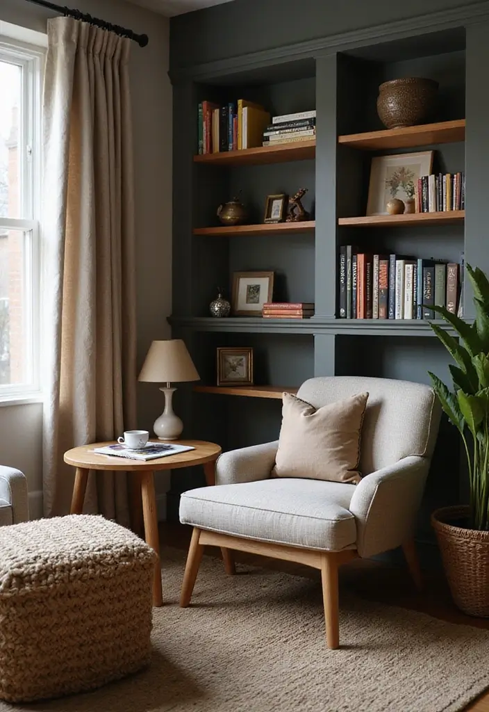 28 Game Room Guest Room Combo Layouts That Guests Will Enjoy 22 28 Game Room Guest Room Combo Layouts That Guests Will Enjoy - 22. Inviting Reading Nook