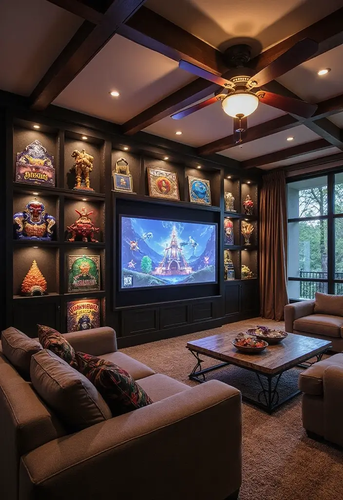 28 Game Room Guest Room Combo Layouts That Guests Will Enjoy 24 28 Game Room Guest Room Combo Layouts That Guests Will Enjoy - 24. The Ultimate Game Wall