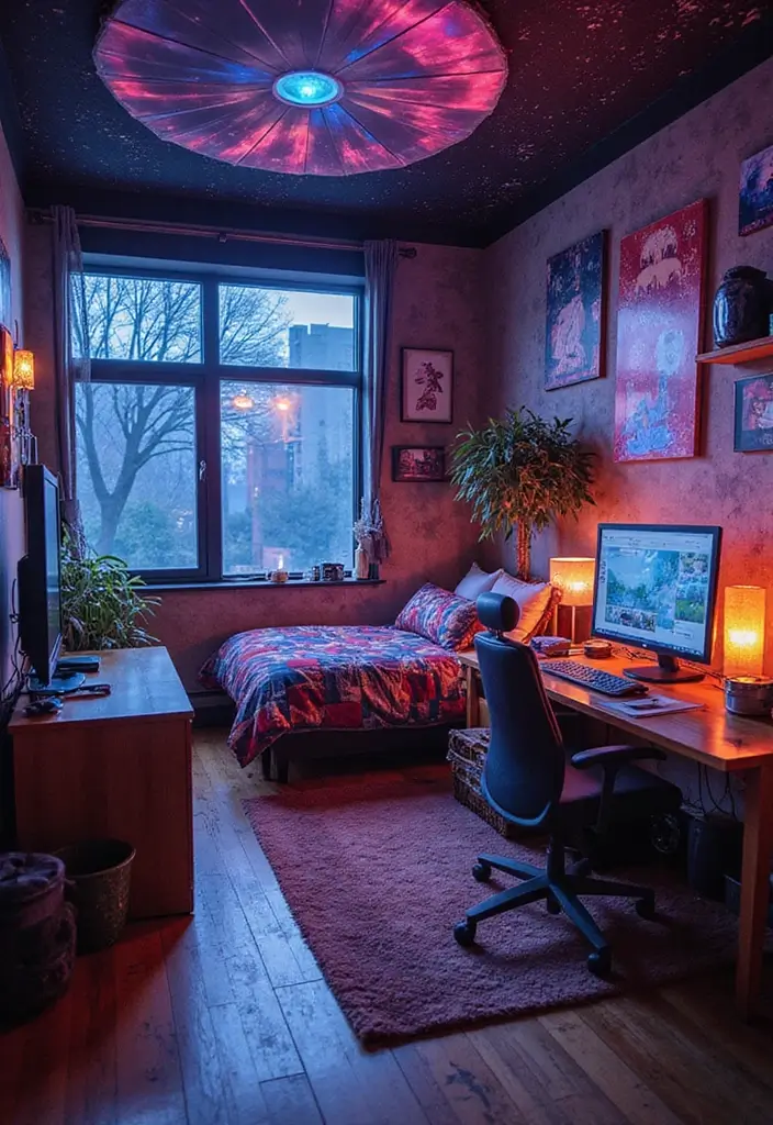 28 Game Room Guest Room Combo Layouts That Guests Will Enjoy 7 28 Game Room Guest Room Combo Layouts That Guests Will Enjoy - 7. Thematic Game Room Experience