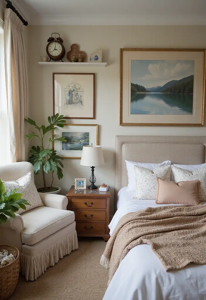 28 Guest Room Aesthetic Designs Guests Will Adore - 19. Charming Details