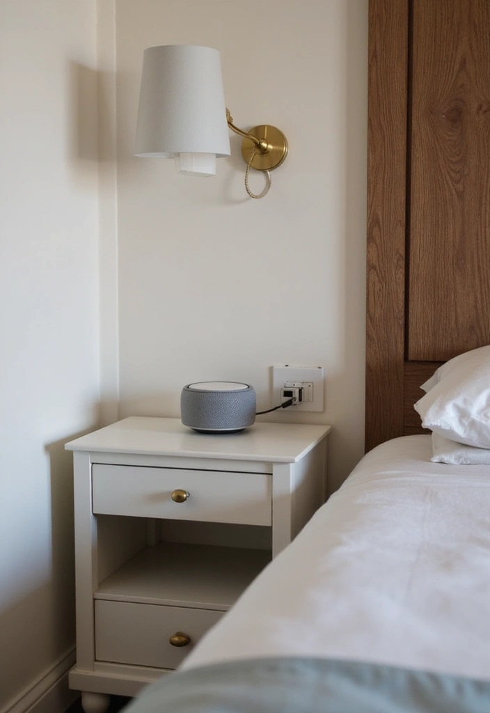 28 Guest Room Aesthetic Designs Guests Will Adore - 27. Integrated Technology