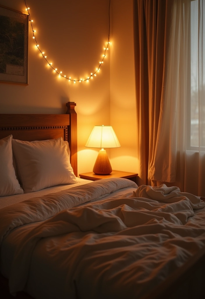 28 Guest Room Aesthetic Designs Guests Will Adore - 5. Eco-Friendly Lighting