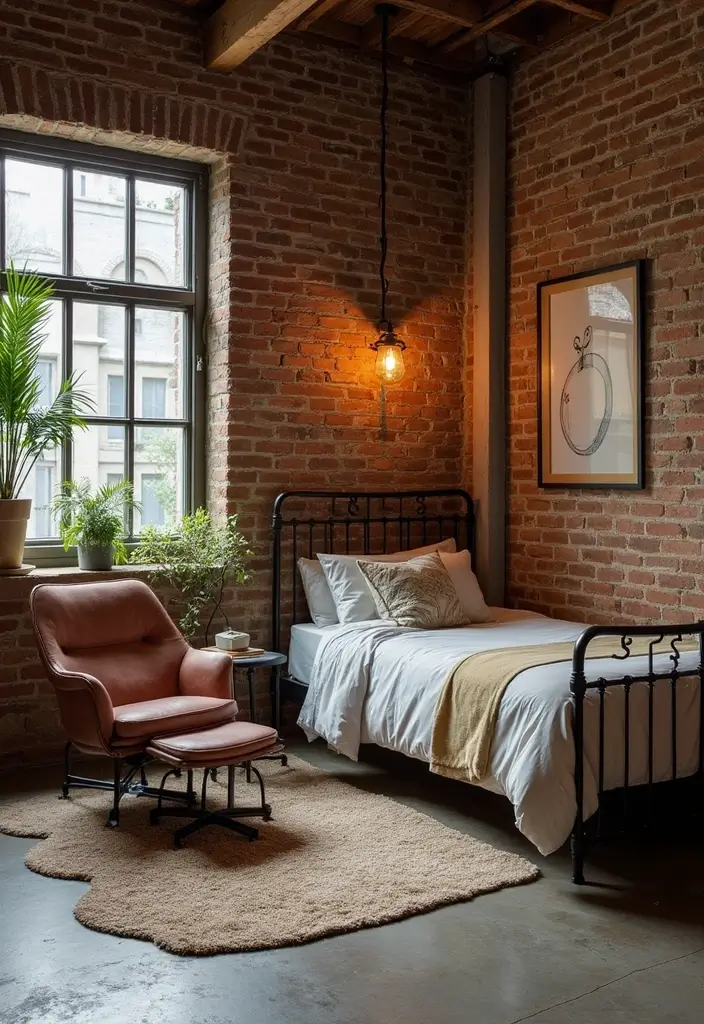 28 Guest Room Bedroom Inspirations Guests Will Love 10 28 Guest Room Bedroom Inspirations Guests Will Love - 10. Industrial Style