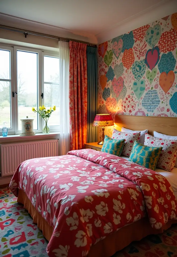 28 Guest Room Bedroom Inspirations Guests Will Love 16 28 Guest Room Bedroom Inspirations Guests Will Love - 16. Funky and Fun Patterns