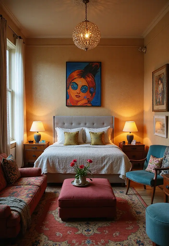 28 Guest Room Bloxburg Designs That Spark Creativity 10 28 Guest Room Bloxburg Designs That Spark Creativity - 10. Artful Retreat