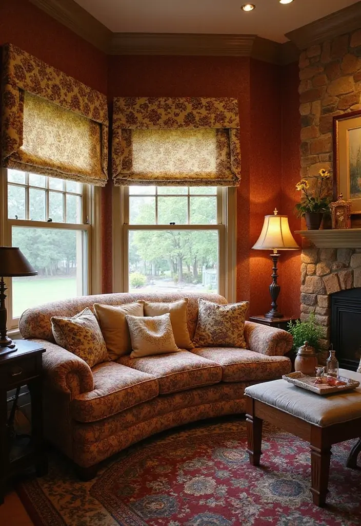 28 Guest Room Curtain Ideas That Pull the Look Together - 25. Quilted Window Treatments for Extra Warmth