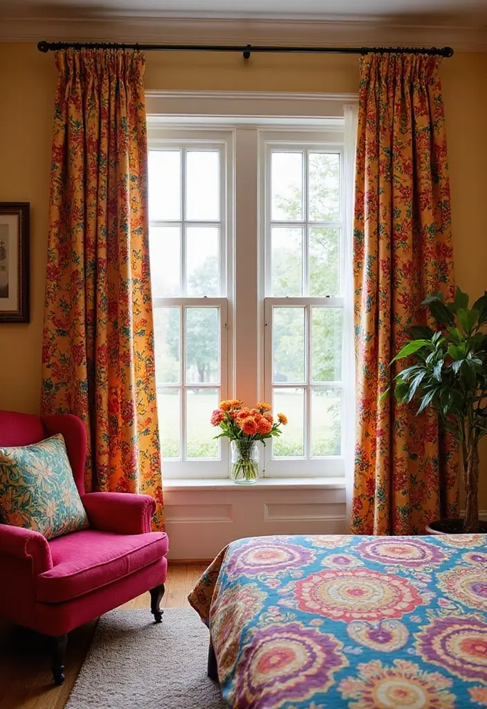 28 Guest Room Curtain Ideas That Pull the Look Together - 5. Fair Trade Cotton Curtains