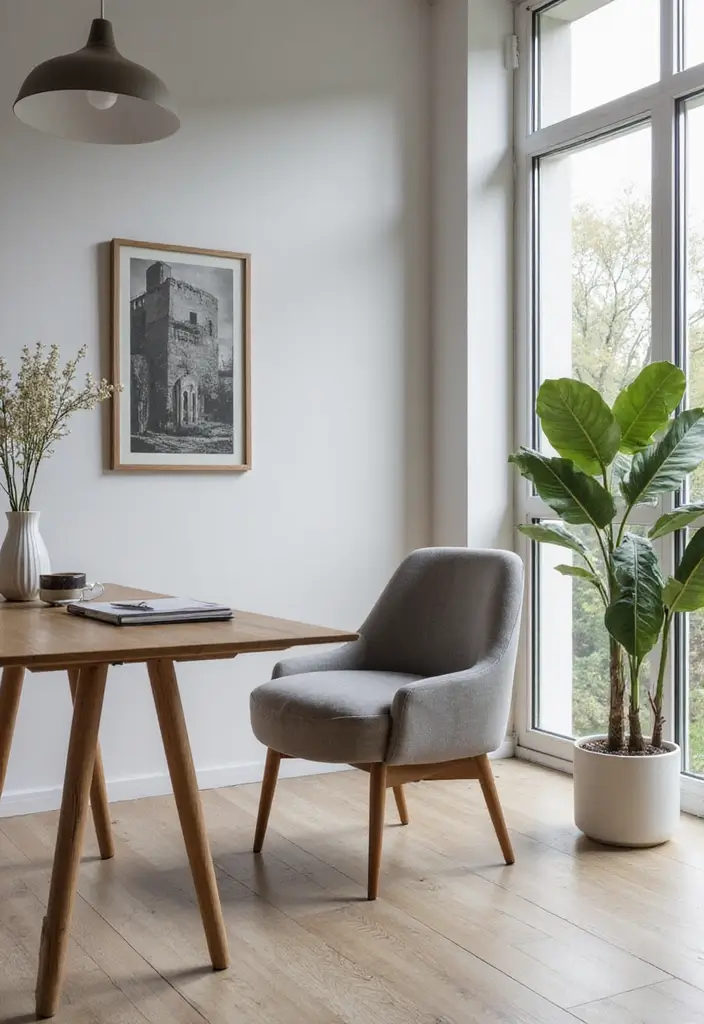 28 Study and Guest Room Combo Designs That Work Seamlessly 20 28 Study and Guest Room Combo Designs That Work Seamlessly - 20. Compact Office Chair