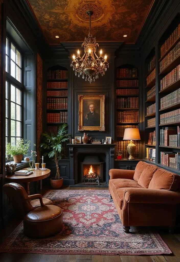 28 Twisted Wonderland Guest Room Inspirations Fans Will Love - 6. The Enchanted Library Aesthetic