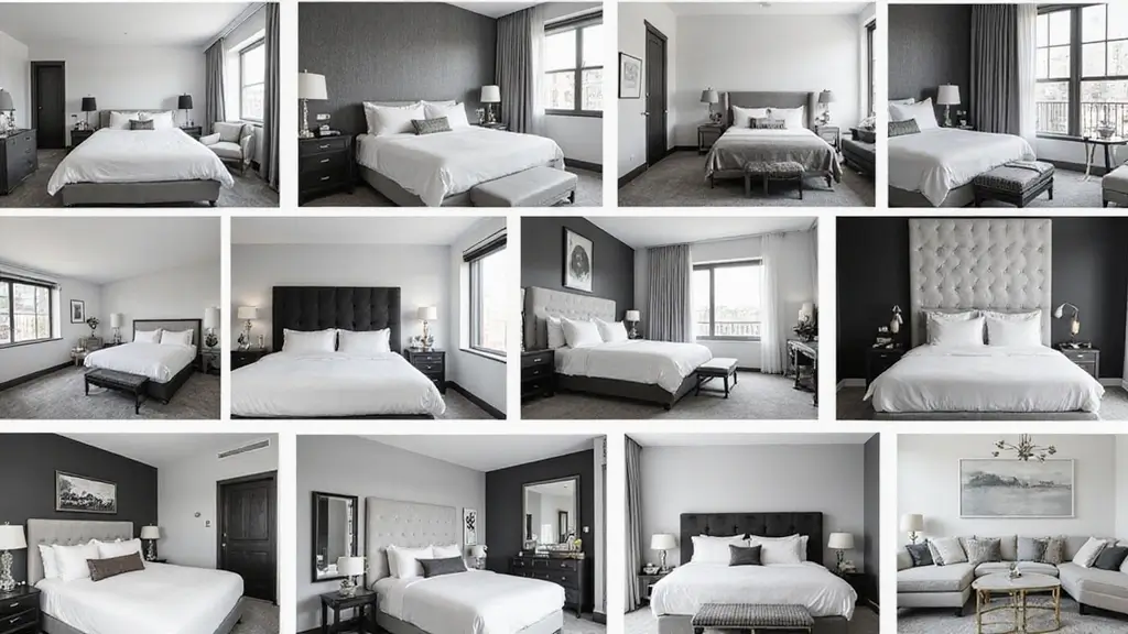29 Black and White Guest Room Inspirations That Look Timeless